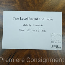 Load image into Gallery viewer, Round End Table...by Uttermost
