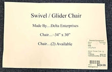 Load image into Gallery viewer, Swivel / Rocker Chair...by Delta
