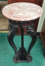 Load image into Gallery viewer, Marble Top Pedestal Display Stand
