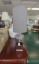 Load image into Gallery viewer, Brushed Nickel Base Table Lamp...by Revelation
