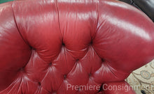Load image into Gallery viewer, Tufted Leather Recliner Chair...by Ethan Allen
