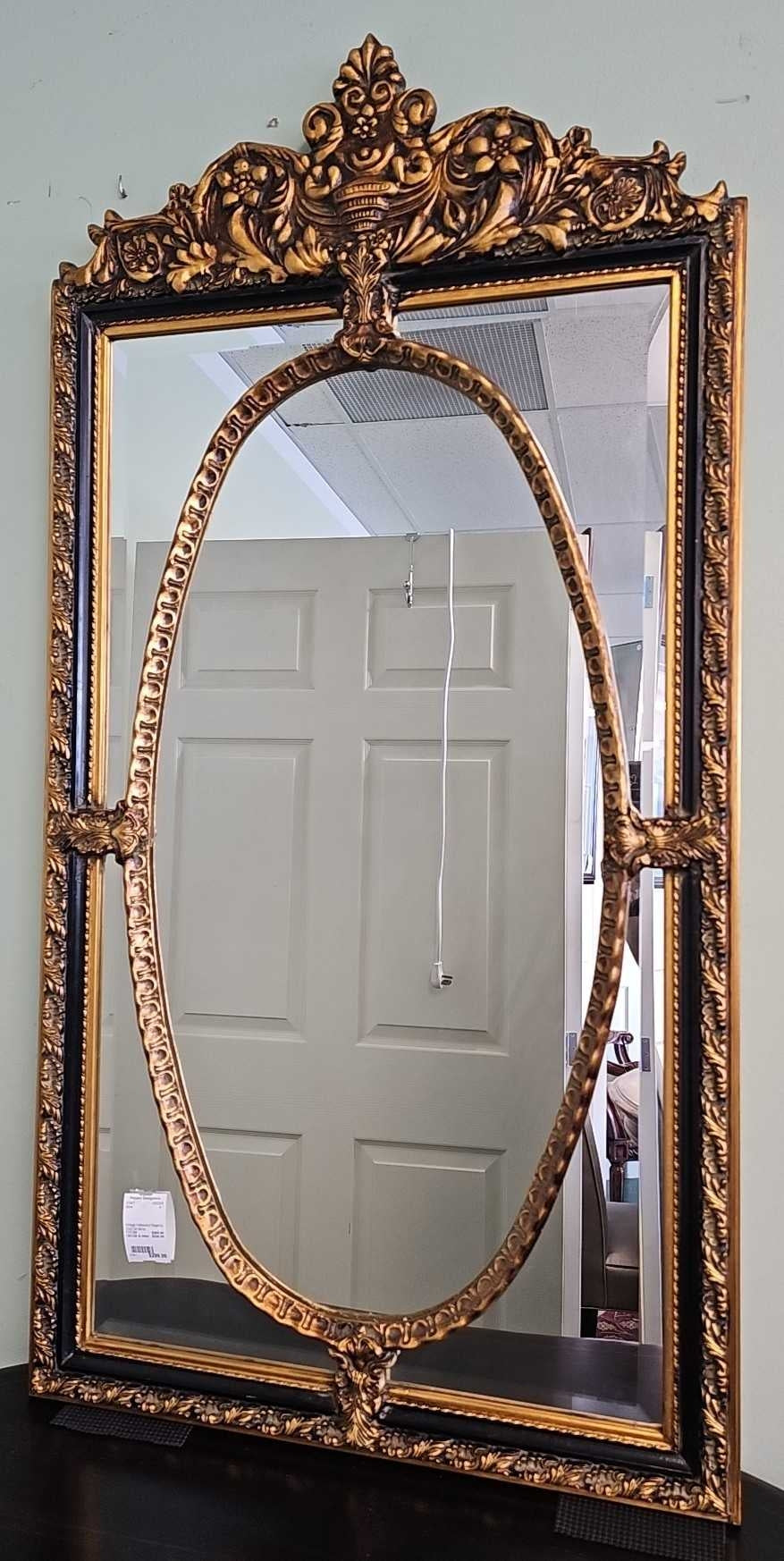 Vintage Hollywood Regency Gold Gilt Mirror