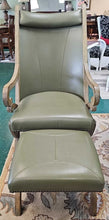 Load image into Gallery viewer, Leather Chair w/ Ottoman...by Largo International
