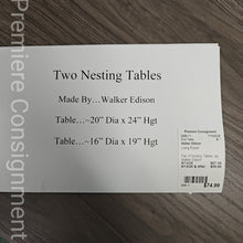 Load image into Gallery viewer, Pair of Nesting Tables...by Walker Edison
