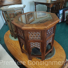 Load image into Gallery viewer, Oriental Rosewood Side Table w/ Inlay
