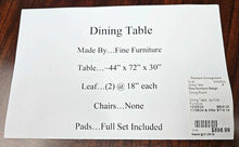 Load image into Gallery viewer, Dining Table...by Fine Furniture
