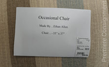Load image into Gallery viewer, Occasional Chair...by Ethan Allen
