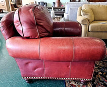 Load image into Gallery viewer, Leather Chair w/ Ottoman...by Whittmore - Sherrill
