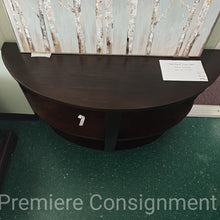 Load image into Gallery viewer, &quot;Half Moon&quot; Foyer Table (Barrel Shaped)...by Greenworld
