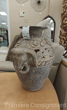 Load image into Gallery viewer, Elephant Motif Urn
