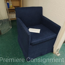 Load image into Gallery viewer, Small Skirted Chair w/ Casters...by World Market
