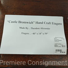 Load image into Gallery viewer, &quot;Castle Bromwich&quot;  Etagere...by Theodore Alexander
