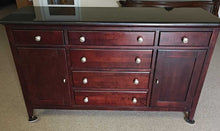 Load image into Gallery viewer, Buffet / Credenza w/Stone Top ...by Cresent, From Havert&#39;s

