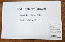 Load image into Gallery viewer, End Table...by Ethan Allen
