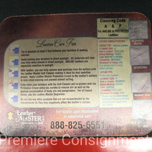 Load image into Gallery viewer, Power "Wall Hugger" Reclining Leather Sofa...by Craftmaster
