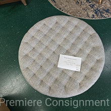 Load image into Gallery viewer, Round Upholstered Tufted Storage Ottoman

