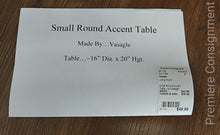Load image into Gallery viewer, Small Round Accent Table...by Vasagle
