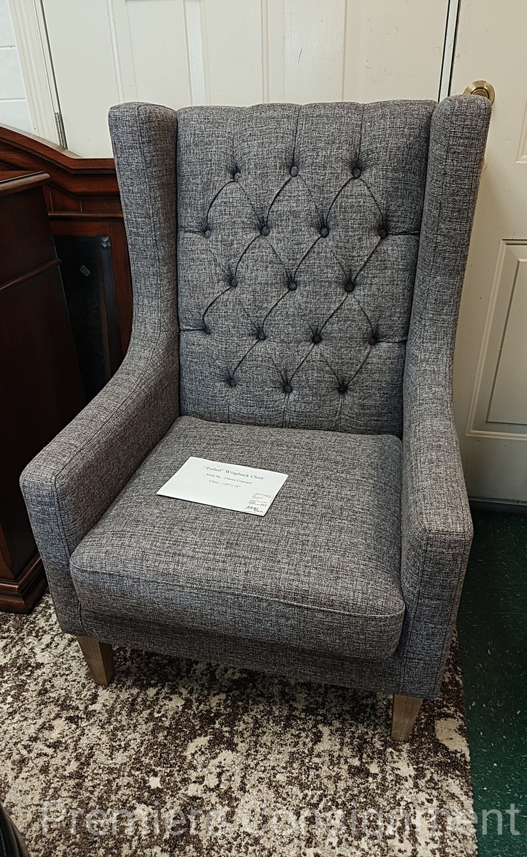 Wingback Chair...by Classic Concepts