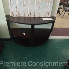 Load image into Gallery viewer, &quot;Half Moon&quot; Foyer Table (Barrel Shaped)...by Greenworld
