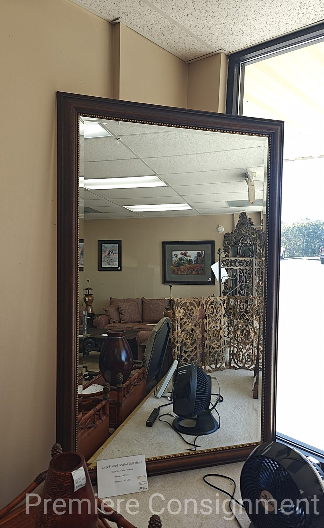 Large Wood Framed Mirror...by Gallery Framing