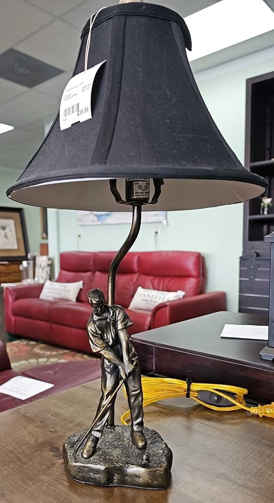 Golfer Accent Lamp