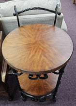 Load image into Gallery viewer, Wrought Iron Serving Cart
