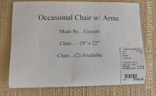 Load image into Gallery viewer, Occasional Chair w/ Arms...by Cresent
