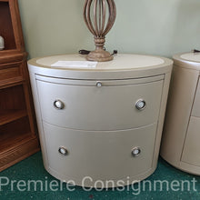 Load image into Gallery viewer, Two Drawer Oval Nightstand...by Caracole
