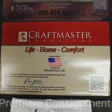 Load image into Gallery viewer, Power &quot;Wall Hugger&quot; Reclining Leather Sofa...by Craftmaster
