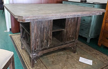 Load image into Gallery viewer, Rustic Hi-Top Table w/ Six Seats
