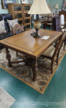 Load image into Gallery viewer, &quot;Jacobean&quot; Dining Table w/ Six Chairs
