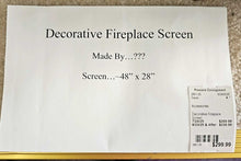 Load image into Gallery viewer, Decorative Firepalce Screen
