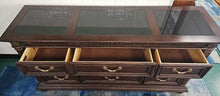 Load image into Gallery viewer, Nine Drawer Marble Top Dresser... By American Signature
