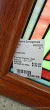 Load image into Gallery viewer, Framed Stained Glass Artwork
