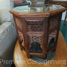 Load image into Gallery viewer, Oriental Rosewood Side Table w/ Inlay
