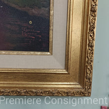 Load image into Gallery viewer, Framed Canvas G/P Print "A Quiet Evening"...by Thomas Kincade
