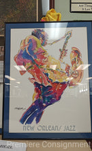 Load image into Gallery viewer, Framed Jazz Saxophone Print signed Micheal Smiroldo
