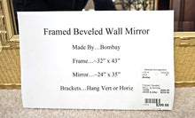 Load image into Gallery viewer, Framed / Beveled Mirror...by Bombay
