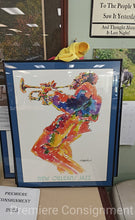 Load image into Gallery viewer, Framed Jazz Print signed Micheal Smiroldo
