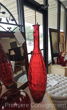 Load image into Gallery viewer, Large Red Glass Floor Vase...by San Miguel
