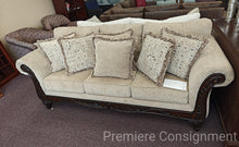 Load image into Gallery viewer, Sofa w/ Wood Trim...by Affordable Furniture
