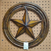 Load image into Gallery viewer, Tin Star Wall Decor...~16&quot; Dia
