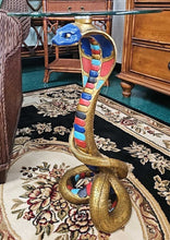 Load image into Gallery viewer, &quot;Renenulet  Cobra Godess&quot; Accent Table...by Design Tuscano
