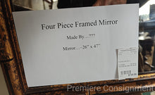 Load image into Gallery viewer, Four Piece Framed Wall Mirror
