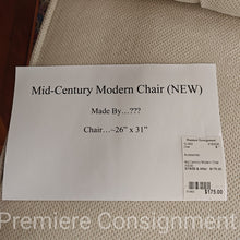 Load image into Gallery viewer, Mid Century Modern  Chair (NEW)
