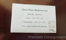 Load image into Gallery viewer, Three Piece Bedroom Set...by Haverty&#39;s
