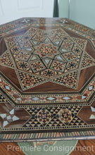 Load image into Gallery viewer, Morrocan Inlayed Side Table with opening top
