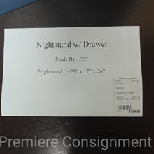 Load image into Gallery viewer, Nightstand w/ Drawer

