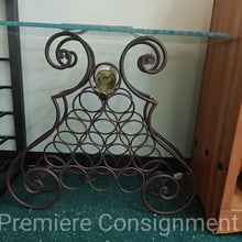 Load image into Gallery viewer, Wrought Iron Wine Rack
