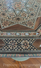 Load image into Gallery viewer, Morrocan Inlayed Side Table with opening top
